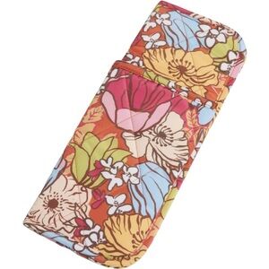 Vera Bradley curling/flat iron cover floral pattern